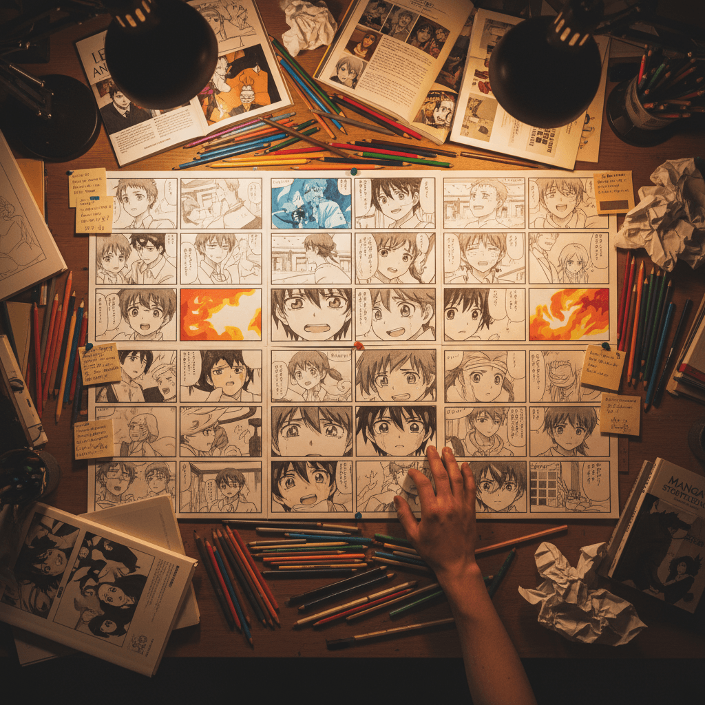 Educational series storyboard