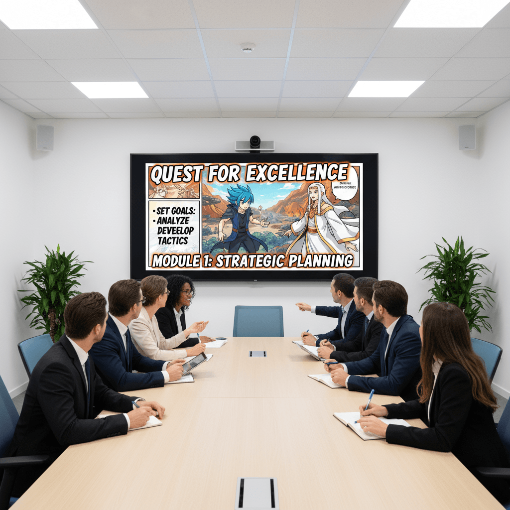 Corporate training content